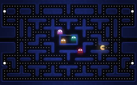 pacman wallpaper|pacman game screenshot.